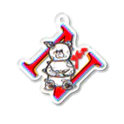 YmNyonのNyon. Kuma Acrylic Key Chain