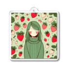  My fave in oku-tochigiのいちご姫 Acrylic Key Chain