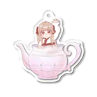 ☁春隣こふくSHOP☁のみにこふちゃん アクリルキーホルダー