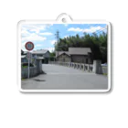 nexco大好き人の愛知県日進市ある歴史のある橋 Acrylic Key Chain