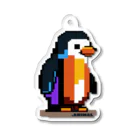 .ANIMALのドットペンギン　ききかえす ver Acrylic Key Chain