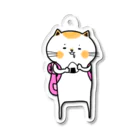 さかやの白茶ねこ Acrylic Key Chain