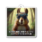 mari0909の可憐なシマリス Acrylic Key Chain