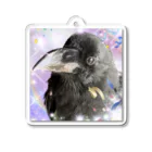 カラスのクッピのカラスのクッピ Acrylic Key Chain