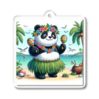 redpanda_pandaのパンダマラカス Acrylic Key Chain