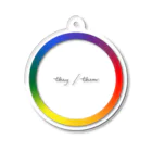 🌈 Pride Rainbow Goods JPの🏳️‍🌈 they/them 🏳️‍🌈 Acrylic Key Chain