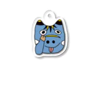 ロジローのあっかんべーこ(青) Acrylic Key Chain