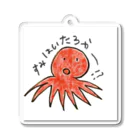 楕円動物クラブのタコなぐりグッズ Acrylic Key Chain