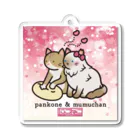 にこねこ【保護猫の保育園】のぱんこね＆夢々ちゃんキーホルダー Acrylic Key Chain