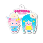 POPCORNのPOPCORN Acrylic Key Chain