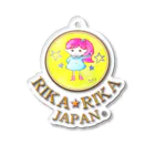RIKA★JAPANのおーい！りっちゃん（YELLOW） Acrylic Key Chain