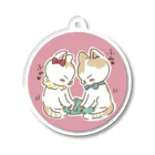 猫のきぬくんのお店のタマリンちゃんのふみふみ Acrylic Key Chain