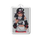 RYU_RYUのhip-hop レディース Acrylic Key Chain