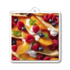 Crepe Collection Center 【CCC】のラズベリーミックス Acrylic Key Chain