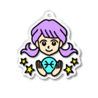 Yukarinaの星座ショップのうお座♓ アクリルキーホルダー