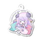 睡羊 むむ 🐏🫧321.incのSleepSheep Acrylic Key Chain