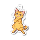 藤凪かおる・UCHINOKONYANの猫・UCHINOKONYAN【チャトラン】 Acrylic Key Chain