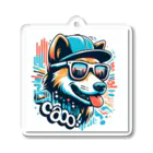 Design HarborのCool Dog Acrylic Key Chain