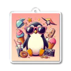 Design Harborのcool penguin アクリルキーホルダー