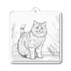 どうぶつやのサイベリアン       猫 Acrylic Key Chain