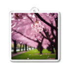 Team-MK1のSakura - Confetti Acrylic Key Chain