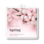 ウエディング♡カップルグッズの桜 Acrylic Key Chain