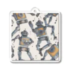 d-design-labのdancing robots Acrylic Key Chain