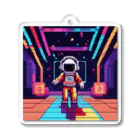 jsaofsjofaakoの宇宙船の中のダンスフロア Acrylic Key Chain