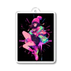 AQUAMETAVERSEの時は今　エンジェル717 2065 Acrylic Key Chain