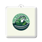 Design Harborのcute frog Acrylic Key Chain