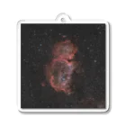 S204_Nanaの胎児星雲 Acrylic Key Chain