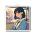 歌を聴く乙女の歌を聴く乙女　-tomoe- Acrylic Key Chain