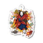 SpaceOnigiriGameLLCのShadowCorridor 「爆走！神楽鈴の徘徊者」 Acrylic Key Chain