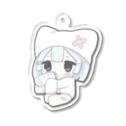 小猫丸ちゅるのみるくのむ Acrylic Key Chain