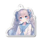 onakasuita_7のかわいい女の子 -Mizuiro- Acrylic Key Chain