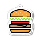 Campagne:のhamburger アクリルキーホルダー