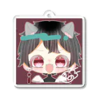 鬱くんのイラスト屋のがおー！狼少年 Acrylic Key Chain