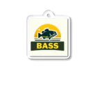 bassblocksのレトロバスロゴ Acrylic Key Chain