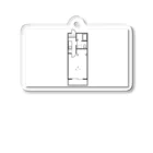 Liracの間取り図 Acrylic Key Chain