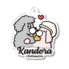 Bada&Hanul's Shopのバダくんとハヌルちゃんのキスシーン Acrylic Key Chain