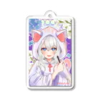 ALMのペンを持つ代理ちゃん(背景ありver.) Acrylic Key Chain