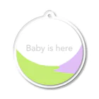 arekoreのBaby is here Acrylic Key Chain