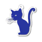 MEGROOVEのシルエットにゃん🐱 Acrylic Key Chain