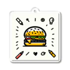 Nのハンバーガーくん アクリルキーホルダー