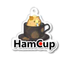 HamCup（ハムカップ）のHamCup公式はむすたーきーほるだー Acrylic Key Chain