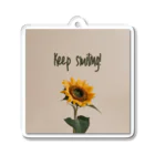 TILUのKeep smiling  Acrylic Key Chain