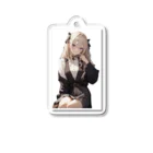 ビッグスマイルライフの金髪美女 Acrylic Key Chain