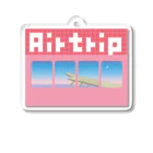 REDMOON_SAPPOROのAir trip✈ Acrylic Key Chain