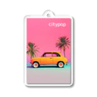 80s_popの80s CityPop No.19 Acrylic Key Chain