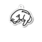 福猫山小屋のごめん寝ねこ Acrylic Key Chain